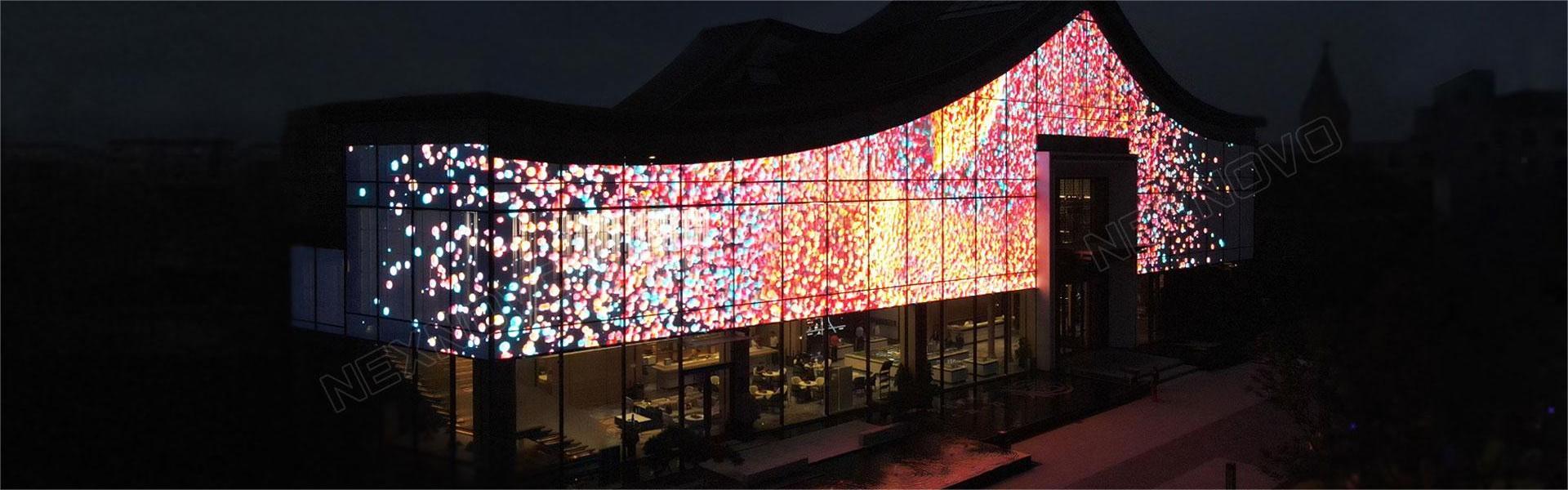 transparent LED display