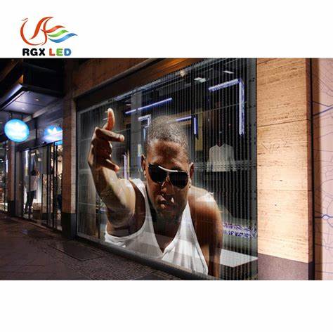 transparent LED display