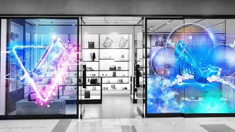transparent LED display