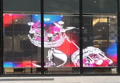 transparent screen vs regular digital display