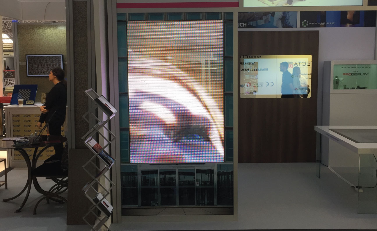 transparent LED display