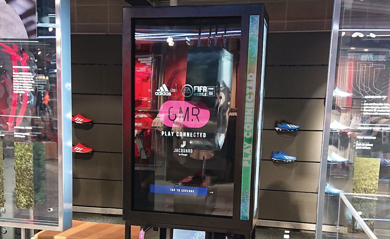 Interactive Transparent Display
