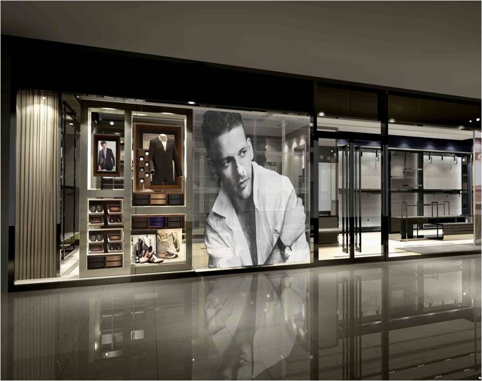 Premium Window Advertising Screen