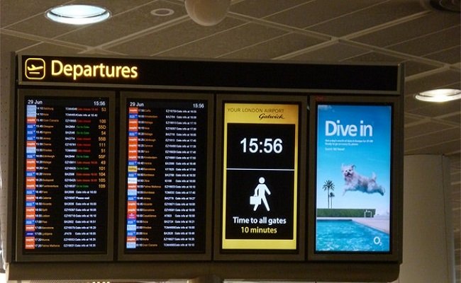 LED Display for Airports