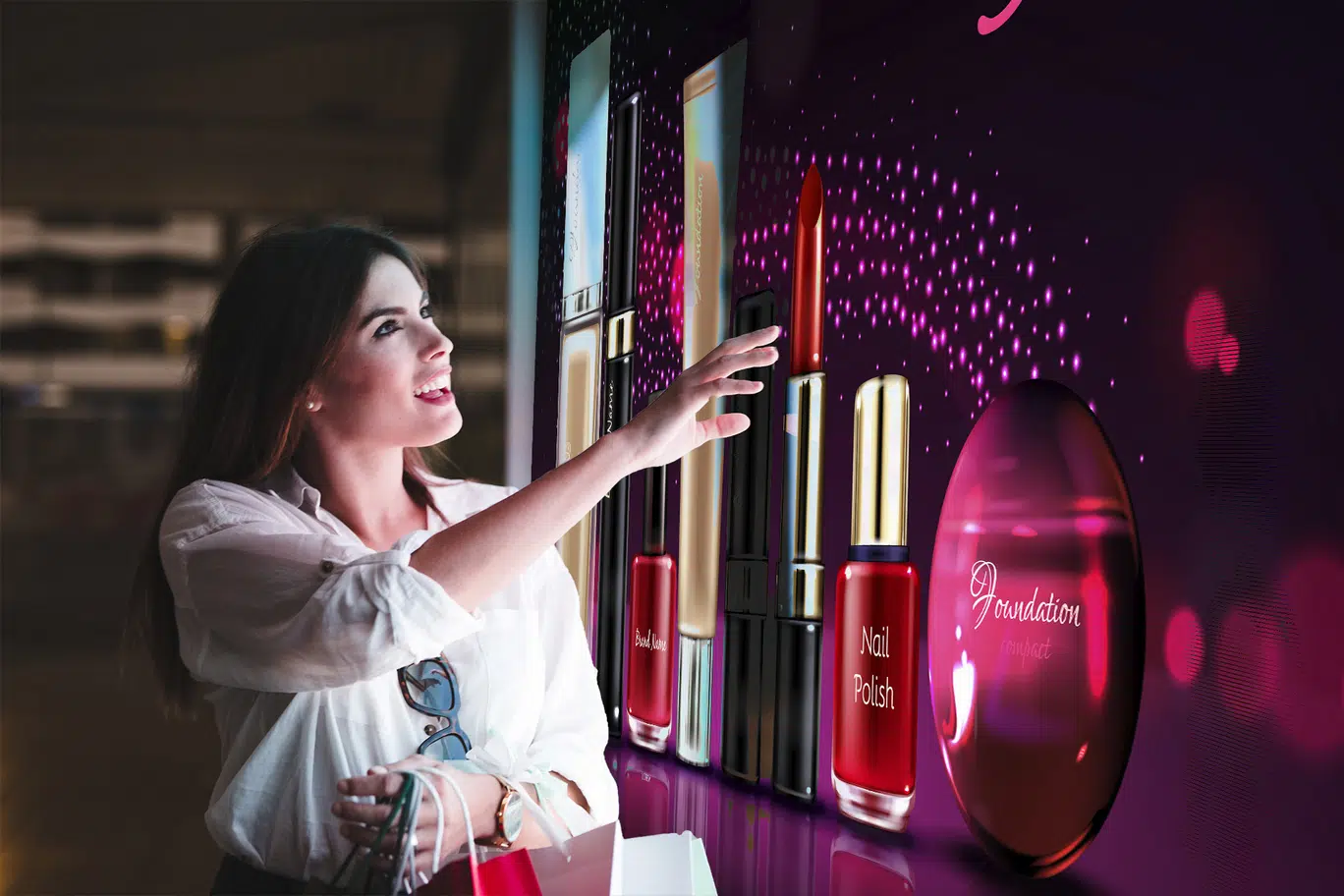 Display Screen for Cosmetics
