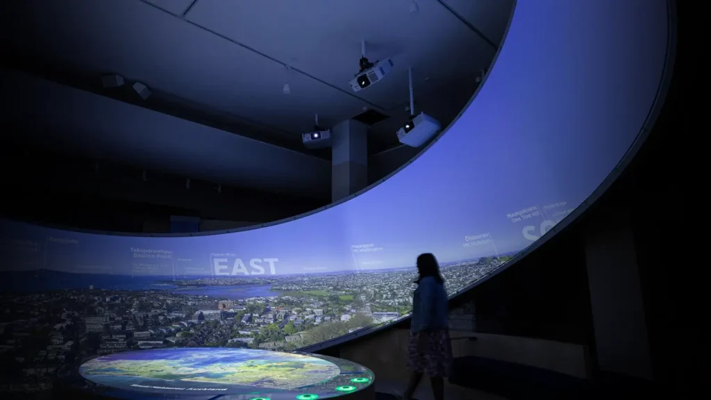 LED display in museums