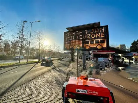 Transparent LED Display for Public Safety