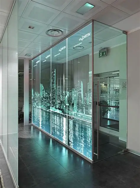 Invisible Displays for Corporate Use