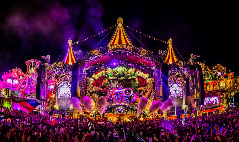 LED display in festivals