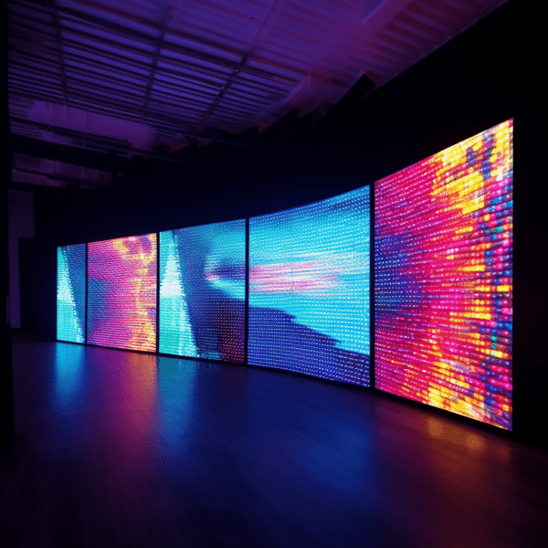 LED display for homes