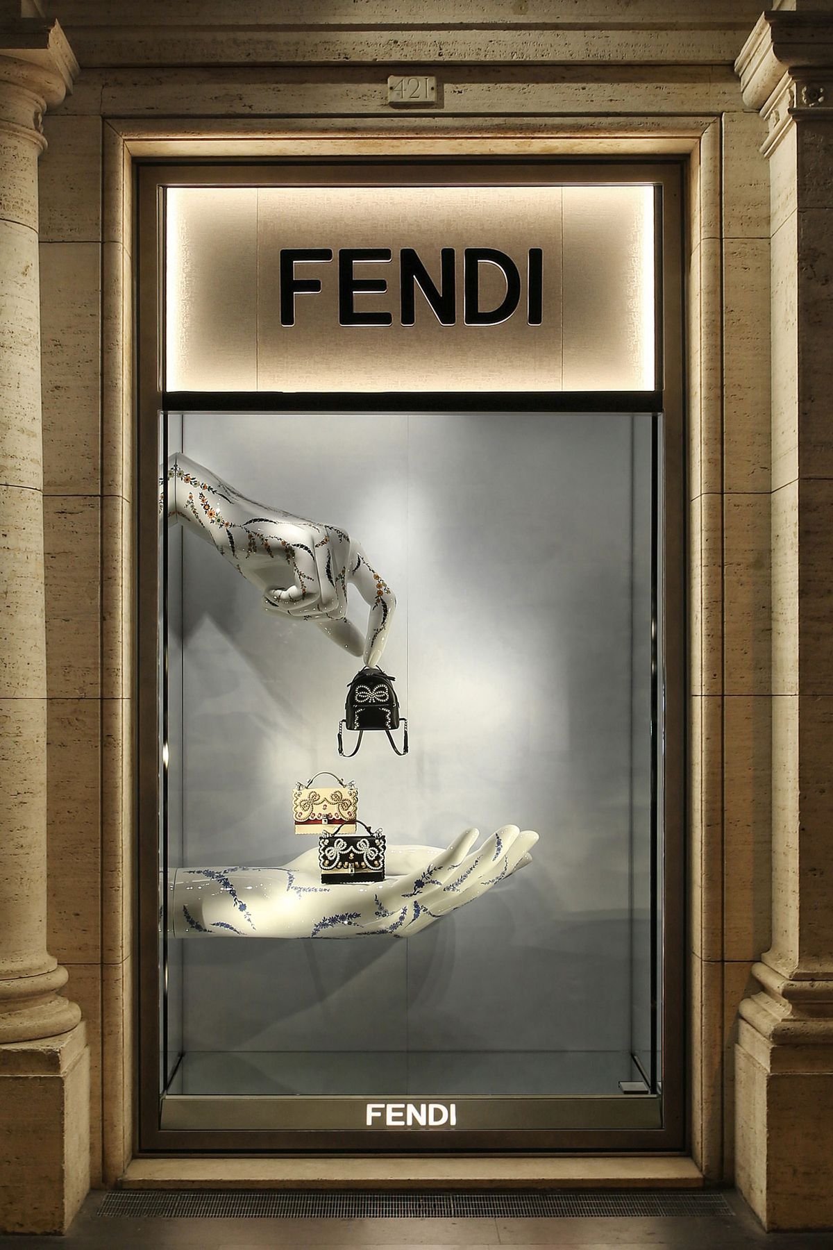 Advertising Screen for Luxury Stores