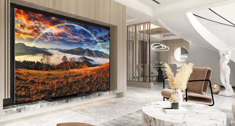 home LED video wall