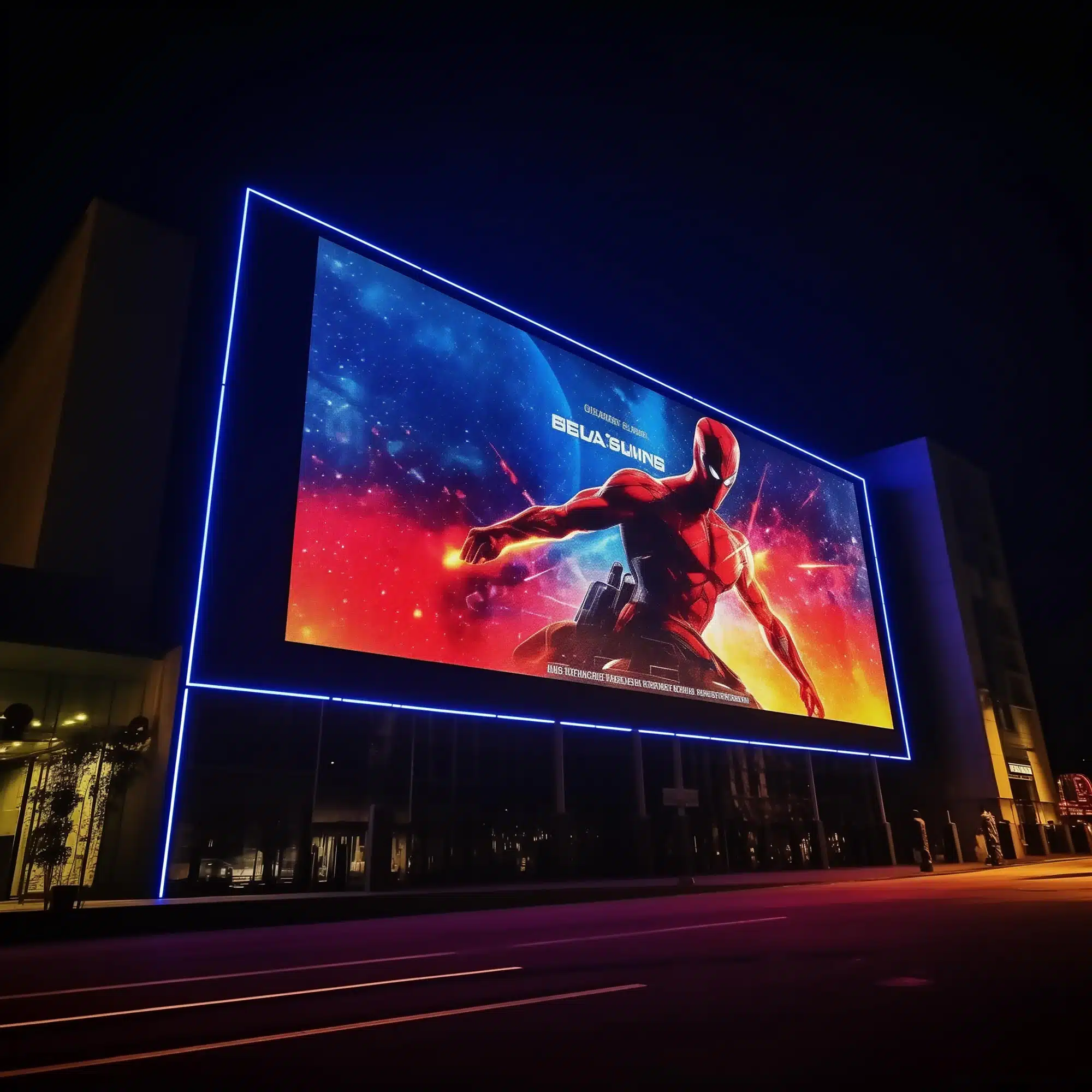 LED video wall technology