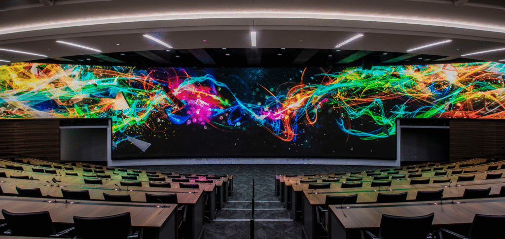 LED video wall technology