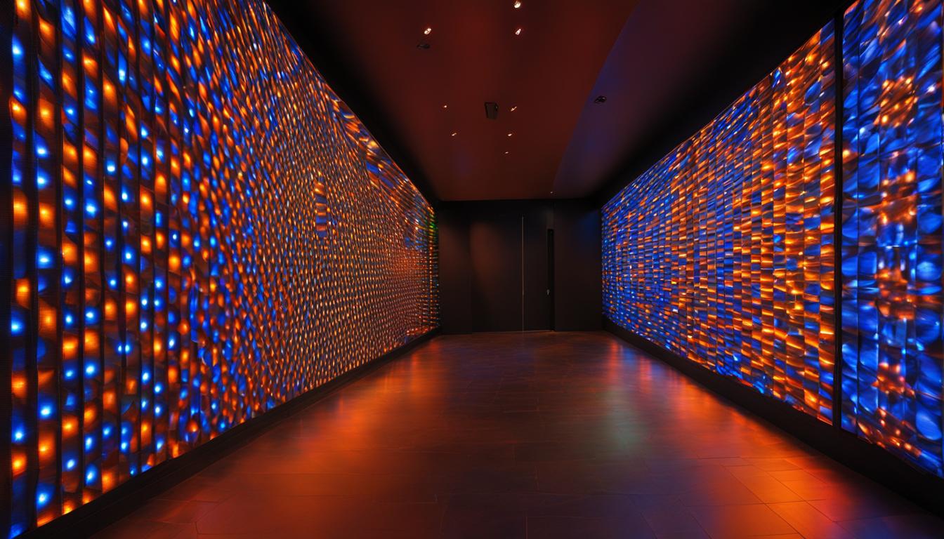 LED wall tiles