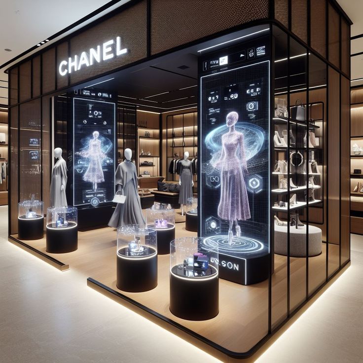 Holographic Transparent Flexible LED