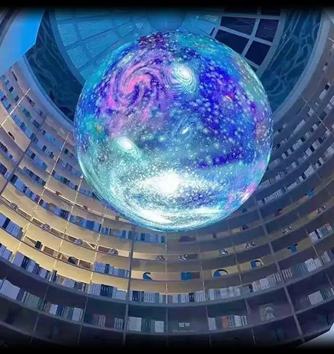 Mechanical LED Ball