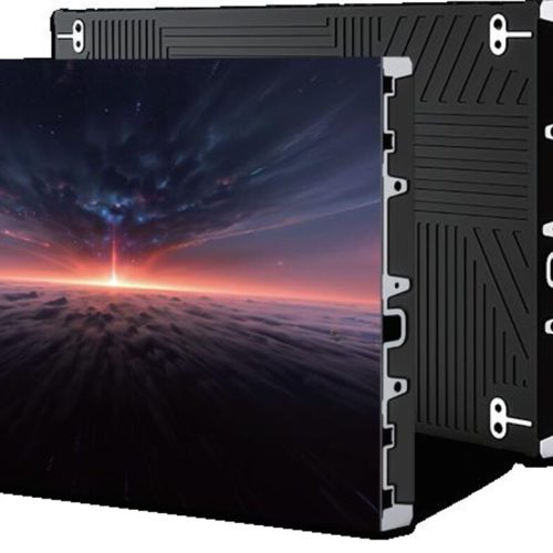 Eclipse COB LED video wall panel, front screen and rear die-cast cabinet